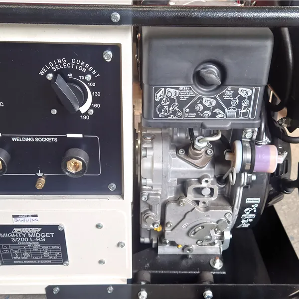 Mighty Midget 3/200 Engine Driven Diesel Welder Generator 