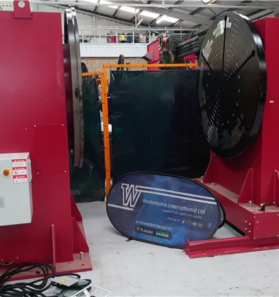 Head and Tailstock Welding Positioner New West 5000kg 