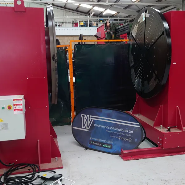 Head and Tailstock Welding Positioner New West 5000kg 