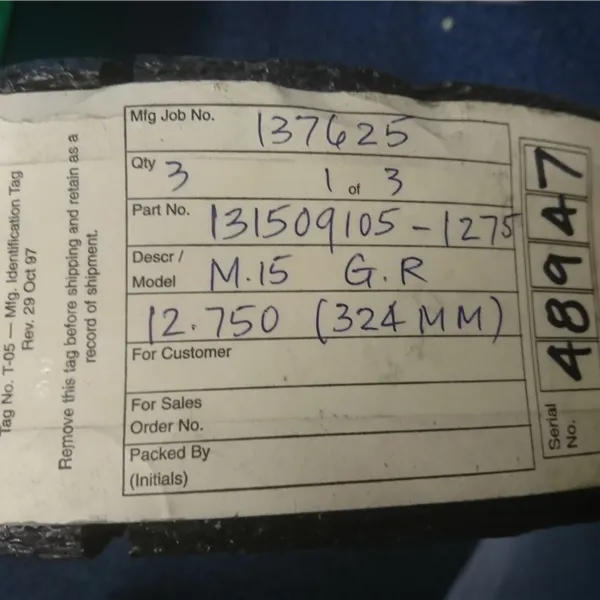 AMI M15 Orbital Welding Guide Rings, Various Sizes - New and Used