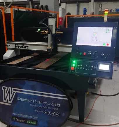 ProArc Magicut Hypertherm Edge Dual CNC Plasma and Gas