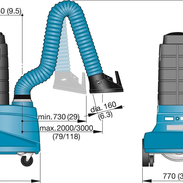 Nederman FilterCart Fume Extraction Unit - New 