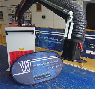 ProtectoXtra Mobile Cartridge Fume Extraction with Manual Cleaning