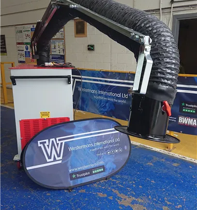 ProtectoXtra Mobile Cartridge Fume Extraction with Manual Cleaning