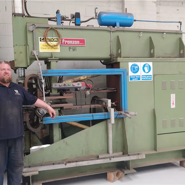 Franzan Resistance Circumferential or Longitudinal Seam welder