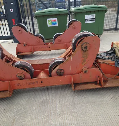 Bode SAR 200 Self Aligning 10 ton Welding Rotators 