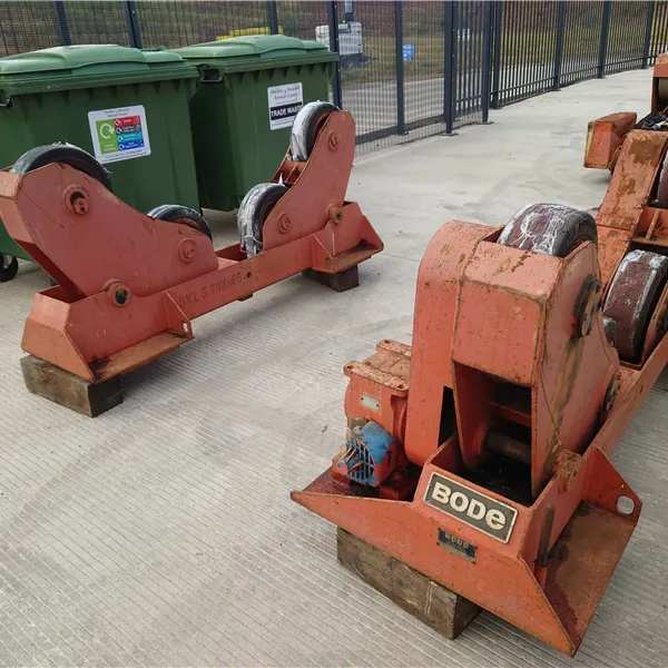 Bode SAR 200 Self Aligning 10 ton Welding Rotators