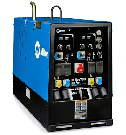 Miller Big Blue 700X Duo Pro Diesel Welder EXPORT ONLY 