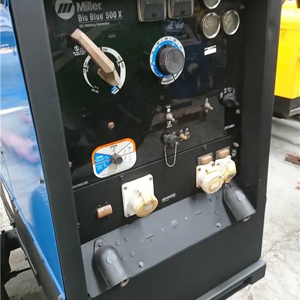 Miller Big Blue 500 Diesel Engine Site Welder Generator