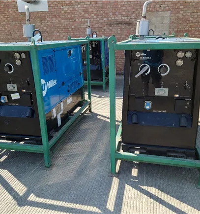 Miller Big Blue 500 Diesel Engine Site Welder Generator