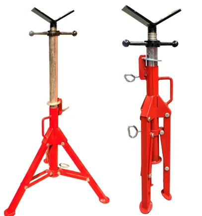 Tri Folding Jack Including V Head - Capacity 1588kg