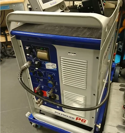 Polysoude P6 Orbital with TS 8/75 tube-to-tubesheet welding head