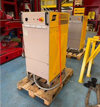 ESAB TAF 800 AC and LAF 1250 DC Subarc Power Source