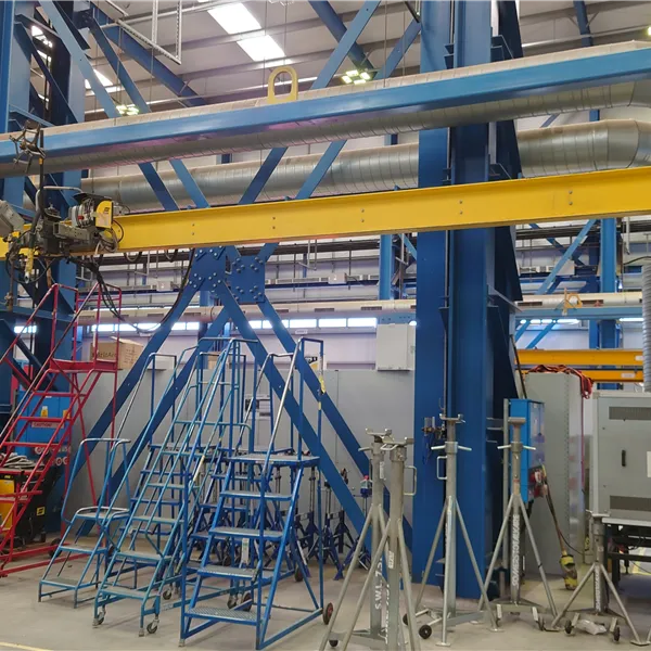 ESAB A2/A6 SAW Beam Travelling Carriage, 8m x 3m Frame w/ PEK Control