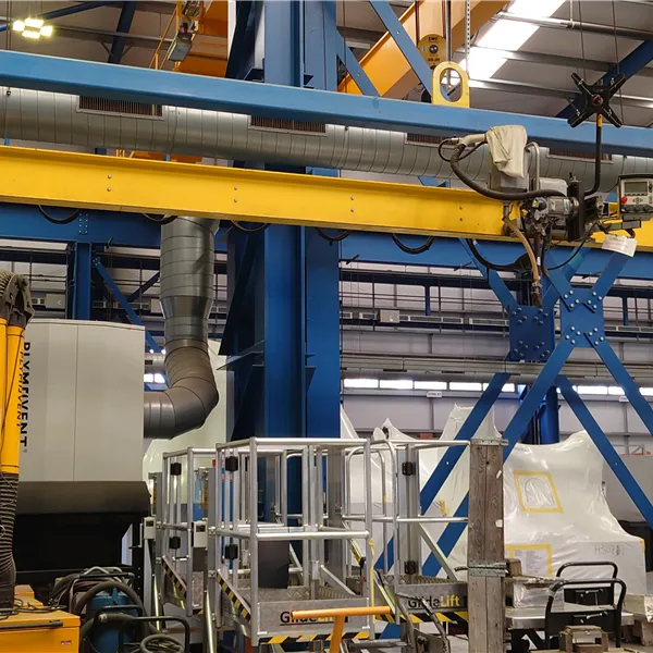 ESAB A2/A6 SAW Beam Travelling Carriage, 8m x 3m Frame w/ PEK Control