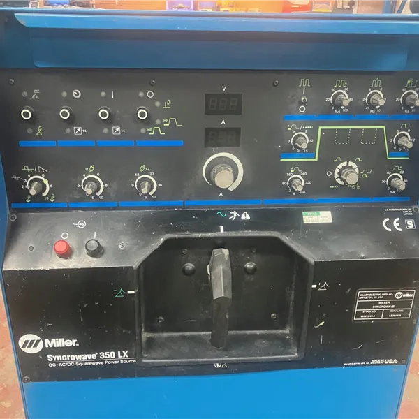 Miller 350 LX Syncrowave AC/DC TIG Welder, Water Cooled 