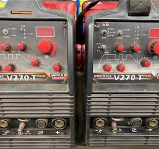 Lincoln Invertec V270TP  Pulse DC TIG Welder gas cooled 