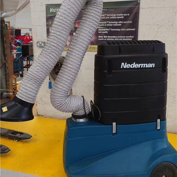 Nederman Filtercart Mobile Fume Extraction 2m arms - Used