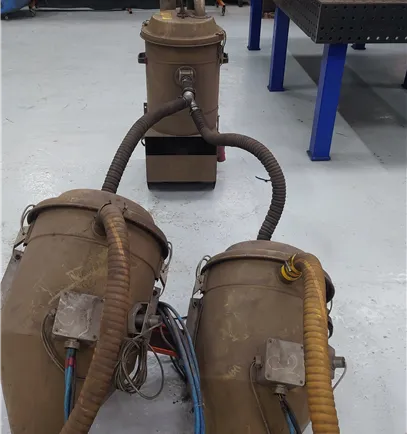 Nilfish CFM Flux Recovery 1 motor 2 hoppers