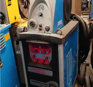 SAF Digipulse 420 MIG welder, Water Cooled