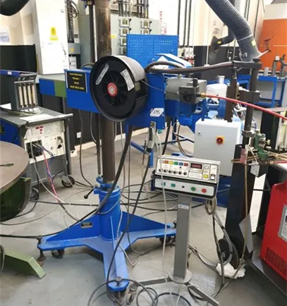 Bode PCB Column and Boom Auto TIG with Cold Wire Feed 