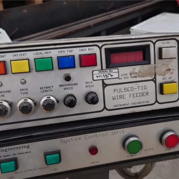 Bode PCB Column and Boom Auto TIG with Cold Wire Feed 