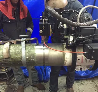 Magnatech Orbital Fronius MPS4000 with Pipeliner 609 Orbital Welder