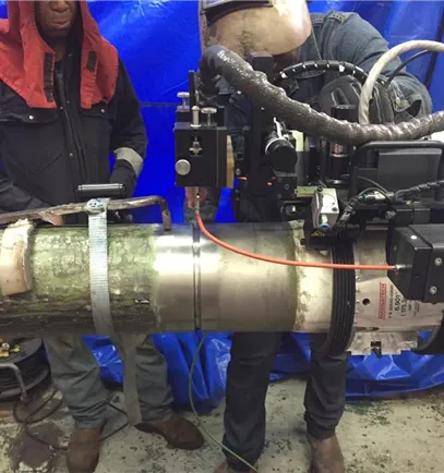 Magnatech Orbital Fronius MPS4000 with Pipeliner 609 Orbital Welder