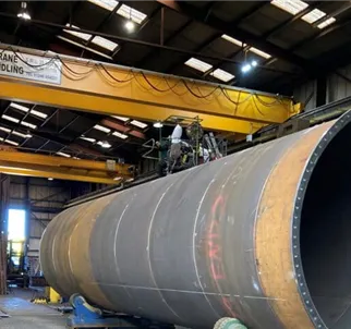 Bode TRMB Column and Boom with Lincoln SubArc 4m x 3m