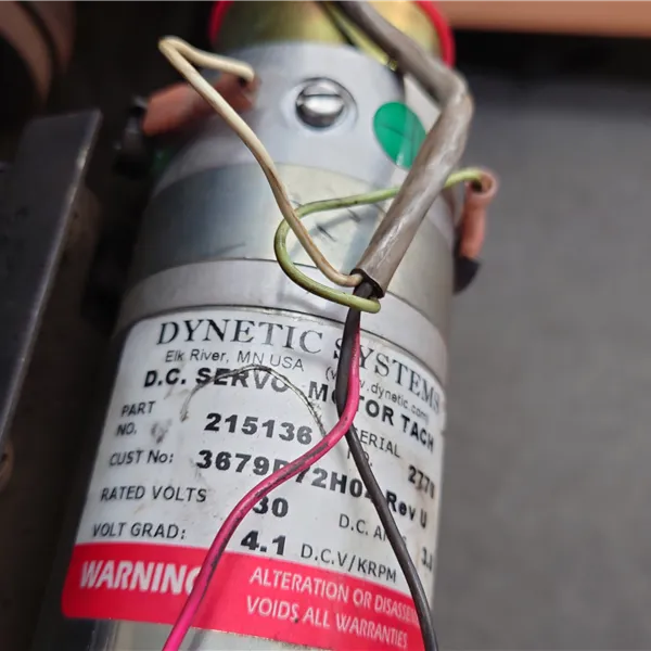 Dynetic Systems Motor with Bison gear box