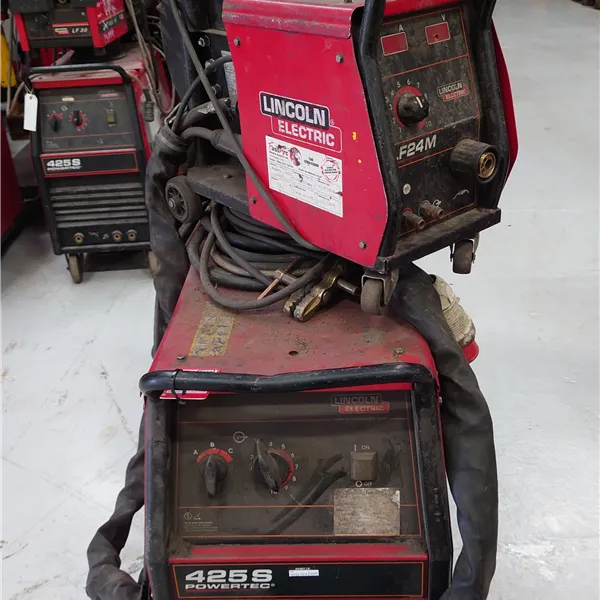 Lincoln 425S Powertec MIG Welder with Option on Feed unit