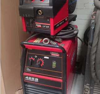 Lincoln 425S Powertec MIG Welder with Option on Feed unit