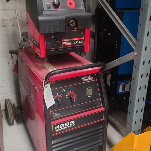 Lincoln 425S Powertec MIG Welder with Option on Feed unit