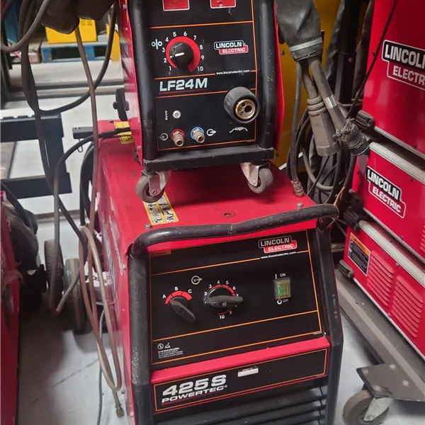 Lincoln 425S Powertec MIG Welder with Option on Feed unit