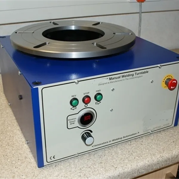 VBC W-2 Hollow Welding Turntable Vertical Load 150kg Hole Thru