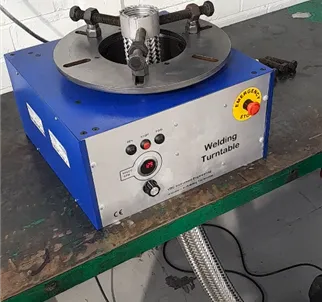 VBC W-2 Hollow Welding Turntable Vertical Load 150kg Hole Thru