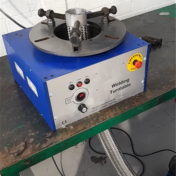 VBC W-2 Hollow Welding Turntable Vertical Load 150kg Hole Thru