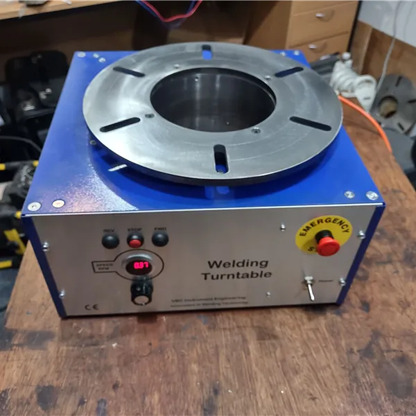 VBC W-2 Hollow Welding Turntable Vertical Load 150kg Hole Thru