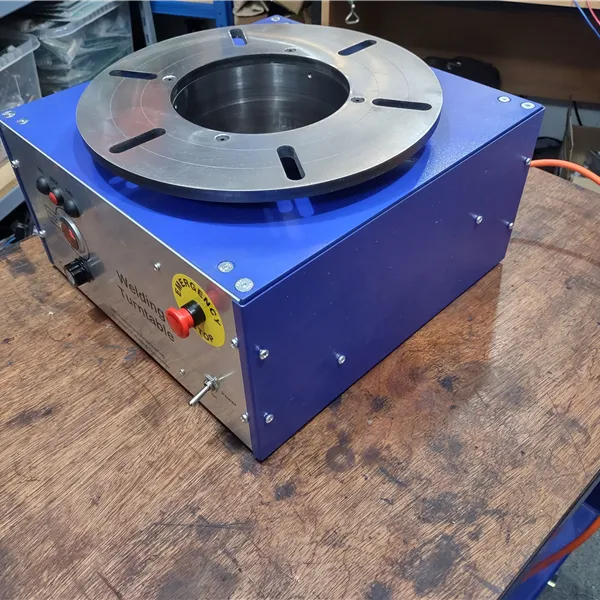 VBC W-2 Hollow Welding Turntable Vertical Load 150kg Hole Thru