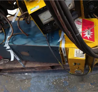 Weld Engineering Flux Heater Hopper and Recovery 