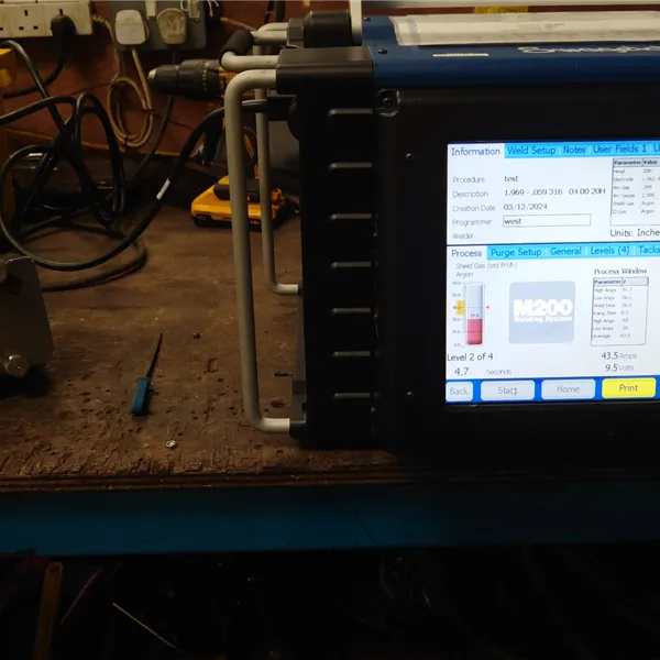 Swagelok M200 Orbital Choice of Weld Head Series 20 or 5 ser