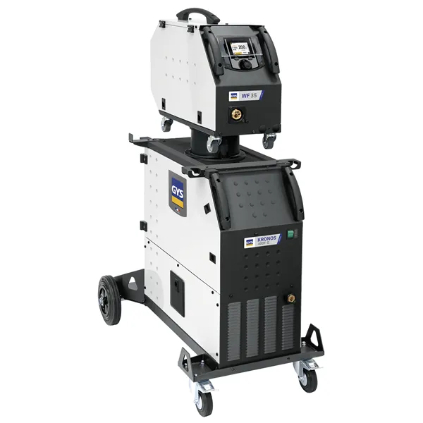 GYS 400T G Kronos MIG Welder with WF 35 Wire Feeder, Torch & Earth 
