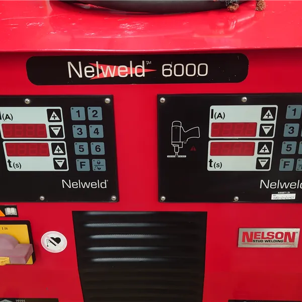Nelson Nelweld Model 6000 Drawn Arc Stud Welder with New NS20 Gun