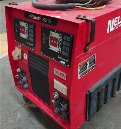 Nelson Nelweld Model 6000 Drawn Arc Stud Welder with New NS20 Gun