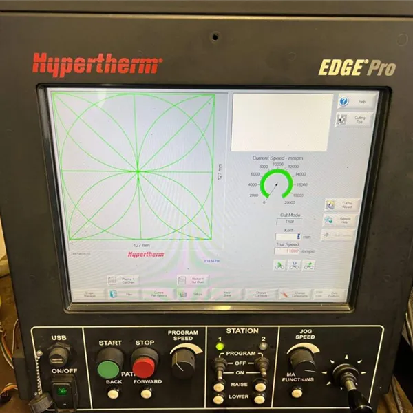 Hypertherm Edge Pro Plasma Cutting CNC Unit