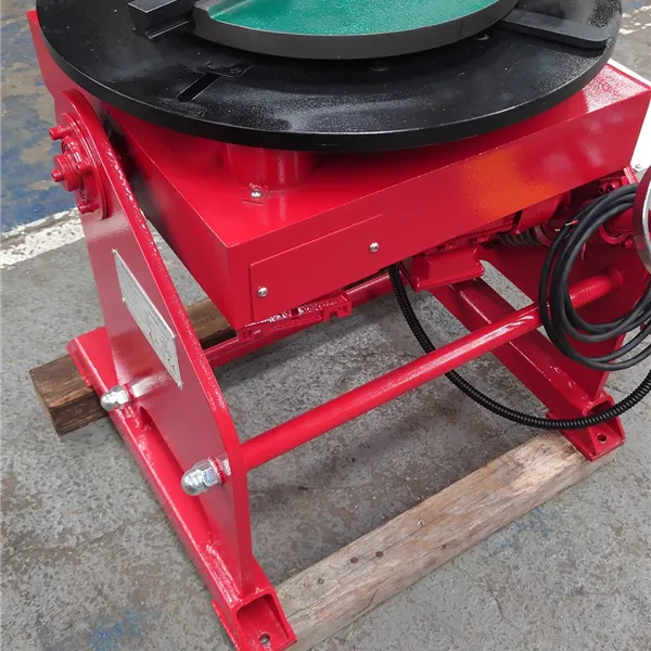 300kg Welding Positioner 210mm Centre Thru Hole, New West