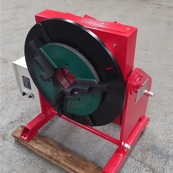 300kg Welding Positioner 210mm Centre Thru Hole, New West
