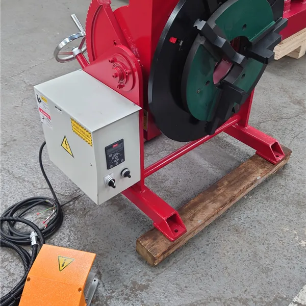 300kg Welding Positioner 210mm Centre Thru Hole, New West