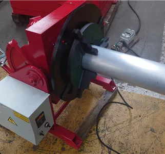 300kg Welding Positioner 210mm Centre Thru Hole, New West