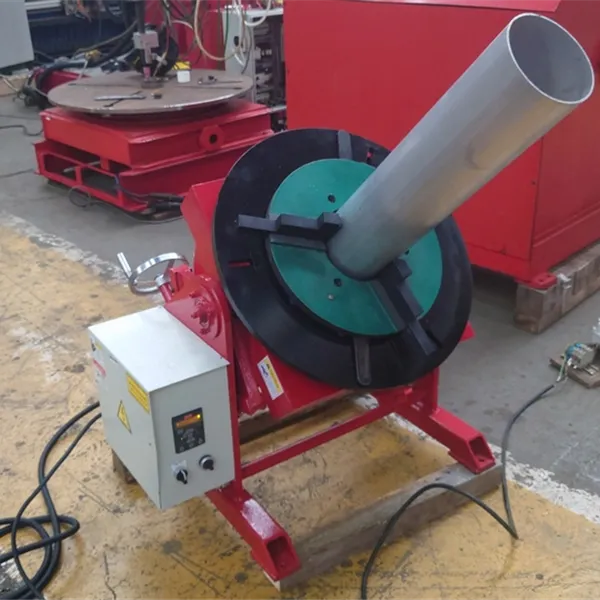 300kg Welding Positioner 210mm Centre Thru Hole, New West